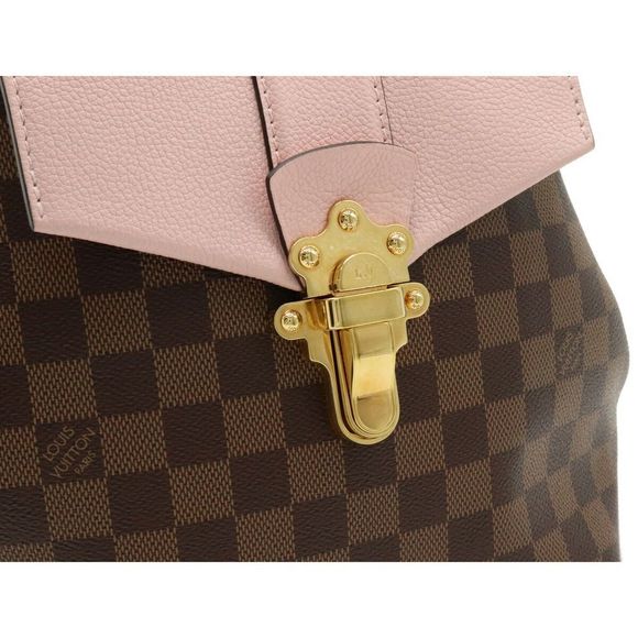 Louis Vuitton Damier Clapton Rucksack Mini Backpack 2WAY Handbag Pink - Picture 9 of 9